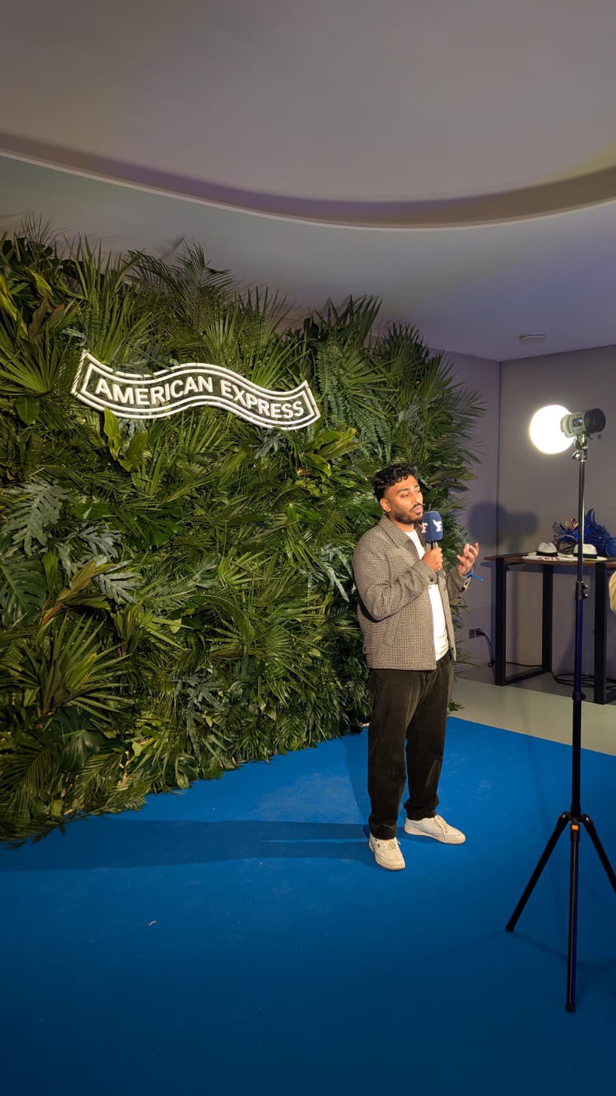 Florent en conférence American Express